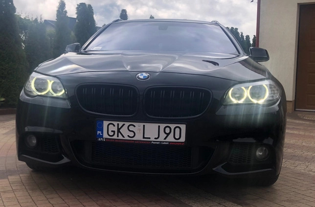BMW Seria 5 cena 95500 przebieg: 275000, rok produkcji 2012 z Kościerzyna małe 121